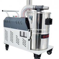 Three phase high-voltage vacuum cleaner 380V industrial vacuum cleaner oven pipe cleaning mobile vac